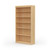 36" Wide x 82" High x 12"D Traditional Framed Solid Pine Bookcase with Classic Mouldings.