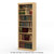 30" Wide x 82" High x 12"D Traditional Framed Solid Pine Bookcase.