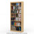 36" Wide x 82" High x 12"D Traditional Framed Solid Pine Bookcase with Classic Mouldings..
