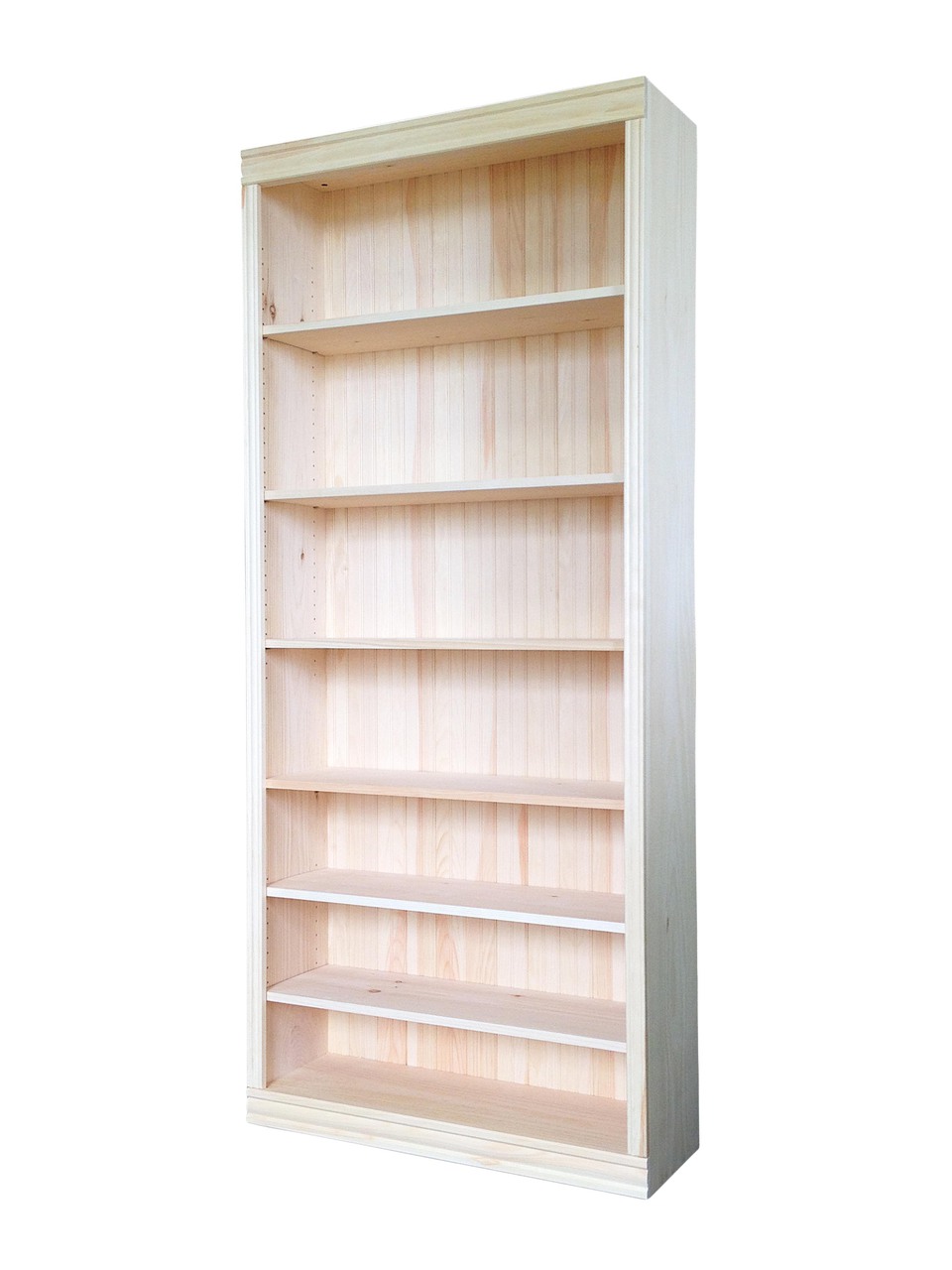 Real Wood Bookcase 36 Wide X 82 High X 12 Deep