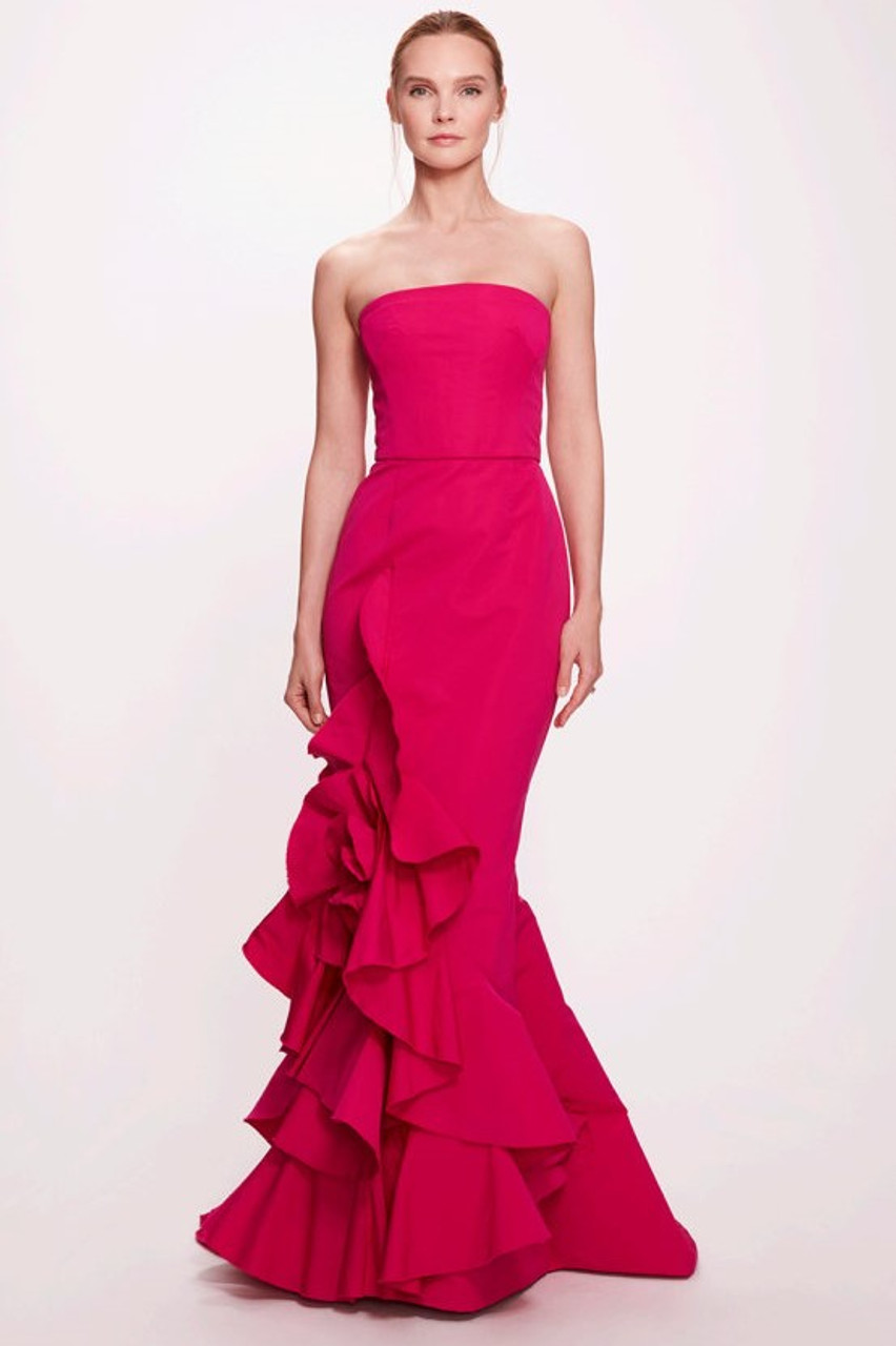 Strapless Faille Gown