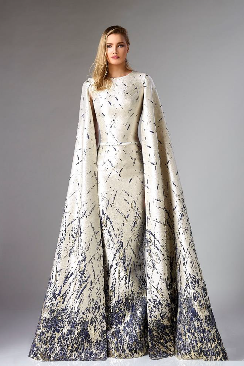 evening wear cape