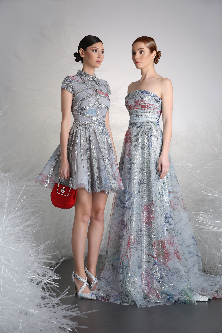 sequin mini party dress