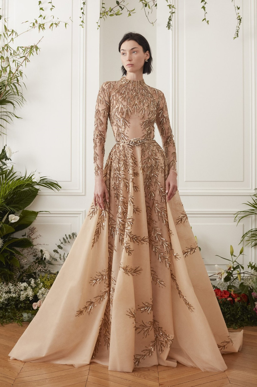 Beaded dress with sleeves Clearance