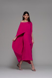 Fara Cape Midi 2 Piece Dress