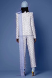 Beaded Crepe Jacket and Pants