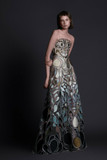 Strapless Floor-Length Gown