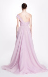 Organza A-Line Gown