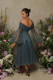 Tulle Midi Dress