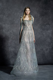 Dale Gray Embellished Gown