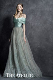 Heather Off The Shoulder Gown