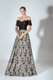 Beside Couture by Gemy Maalouf Off the Shoulder Gown BC 1472