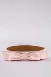 Rose Satin Bow Belt