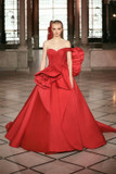 Sculptured Taffeta Gown