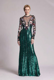 Bead Embroidery Gown