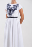 Linen Dress with Belt