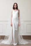 Crepe Column Gown