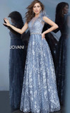 Maxi Embroideeed Evening Gown