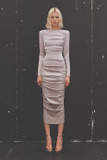 Calder Satin Crepe Midi Dress