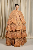 Raffia Gown and Cape