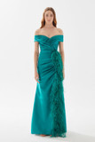 Celesse  Taffeta  Gown