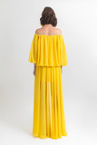 Chiffon Off Shoulder Dress