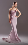 Elegant Old Rose Mermaid Gown