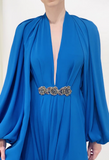 Bishop Sleeve Gown