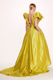 Taffeta High-Low Ball Gown