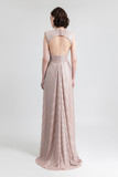 Pleated Jersey Gown