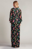 Milo Floral Print Gown