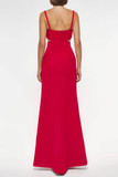 Cady with Grosgrain Long Gown