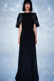 Anemone Cape Sleeve Gown