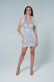 Silver Star Mini Dress