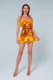 Sequin Bouquet Dress