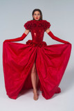 Red Roses Gown