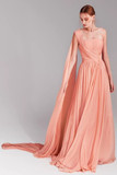 Draping Chiffon Dress