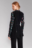 Embroidered Suit Jacket