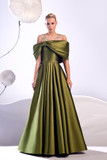 Faille & Lace  Gown