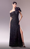 Liquid Shoulder Gown