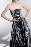 Strapless Mikado Gown