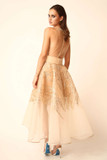 Embroidered Top and Skirt