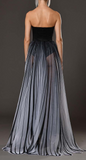 Sleeveless Silk Organza Gown