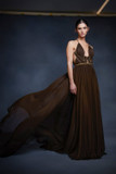 Grecian Silk Chiffon Gown