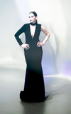 R-Embroidered Four  Gown