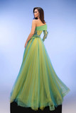 Off-Shoulder Corseted Gown