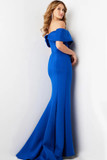 Scuba Off Shoulder Gown