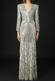 Cosmos Long Sleeve Gown
