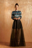 Gemy Maalouf 2-Piece Top and Long Skirt LPW185661T+5672LS