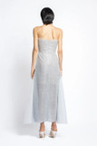 Embroidered Sequin and Organza Cocktail Dress